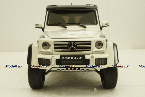 Mercedes G500 4x4² concept, white, ALM820203, Almost Real 1:18