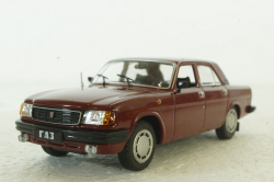 Газ-31029 Волга, бордовая, Автолегенды СССР 1:43