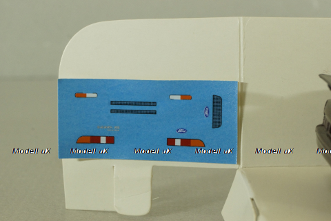 Ford Sierra Cosworth road car, magenta, 01885, Trofeu 1:43