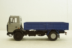 Маз-5337 борт 1987, сірий/синій, 100422, АвтоИстория 1:43