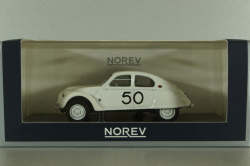 Citroën 2CV Dagonet 1956 Rallye des Charentes 50, white, 151396, Norev 1:43