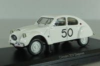 Citroën 2CV Dagonet 1956 Rallye des Charentes 50, white, 151396, Norev 1:43
