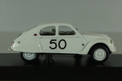 Citroën 2CV Dagonet 1956 Rallye des Charentes 50, white, 151396, Norev 1:43