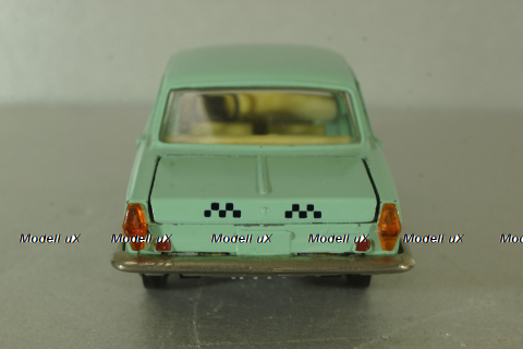 Газ-24, такси бирюзовая, июль 86г., Тантал/Радон 1:43