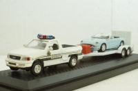 Ford F150 Police with trailer, 94601G,  Yat Ming 1:43