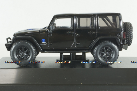 Jeep Wrangler Unlimited Mopar Edition 2014, black, 86076, Greenlight 1:43