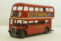 AEC Double Decker R/T red bus, Solido 1:50