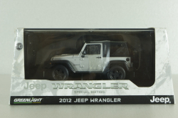 Jeep Wrangler Trail Rated 4x4 2012, silver, 50924, Greenlight 1:43