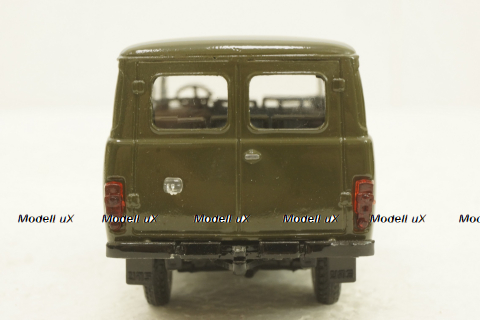 Уаз-3962, хаки,Агат 1:43