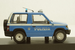 Mitsubishi pajero SWB Polizia 1998, Deagostini 1:43
