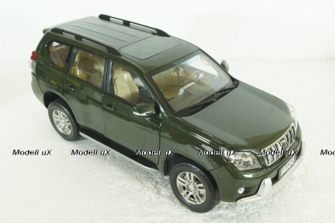 Toyota Land Cruiser Prado 150, 2009 green, Paudi 1:18