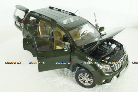 Toyota Land Cruiser Prado 150, 2009 green, Paudi 1:18