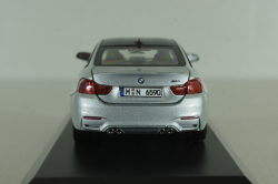 BMW M4 Coupe (F82) 2014, silver, Herpa 1:43