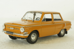 Заз-968А, запорожец, оранжевый, Автолегенды СССР 1:43