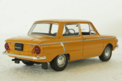 Заз-968А, запорожец, оранжевый, Автолегенды СССР 1:43
