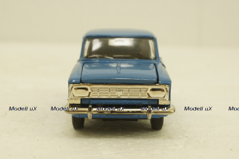 Москвич-пикап, синий, Агат 1:43