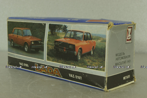 Ваз-2107, ноябрь 19..г., Тантал/Радон 1:43