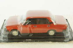 Ваз-2105 Жигули Lada 1200, красный, (ЗАПЕЧАТАННЫЙ) Автолегенды СССР №67 1:43