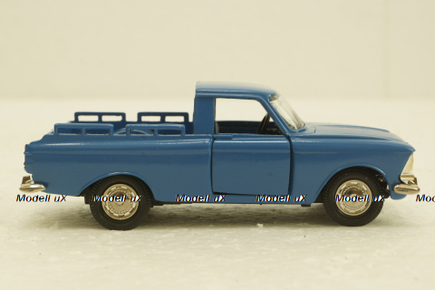 Москвич-пикап, синий, Агат 1:43