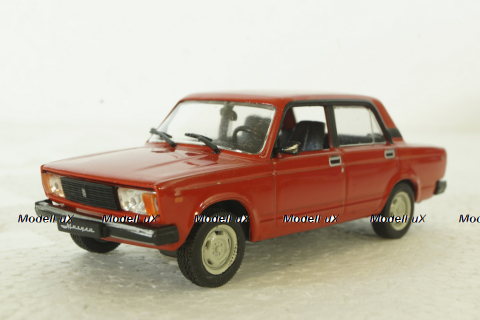 Ваз-2105 Жигули Lada 1200, красный, Автолегенды СССР 1:43