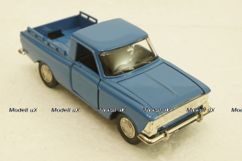 Москвич-пикап, синий, Агат 1:43