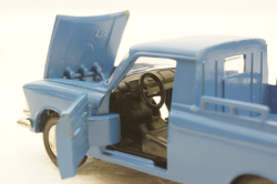 Москвич-пикап, синий, Агат 1:43