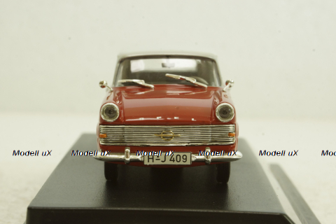 Opel Rekord P2 Caravan 1960, red, Starline 1:43