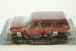 Газ-2402 Волга, красная, Автолегенды СССР 1:43