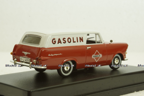 Opel Rekord P2 Caravan 1960, red, Starline 1:43
