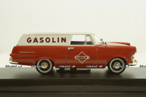 Opel Rekord P2 Caravan 1960, red, Starline 1:43