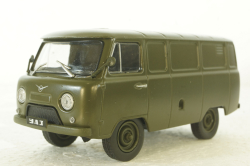 Уаз-451М, зеленый,  (ЗАПАКОВАННАЯ)  Автолегенды СССР №106, 1:43
