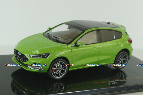 Ford Focus ST 2022, green, MOC333, IXO 1:43