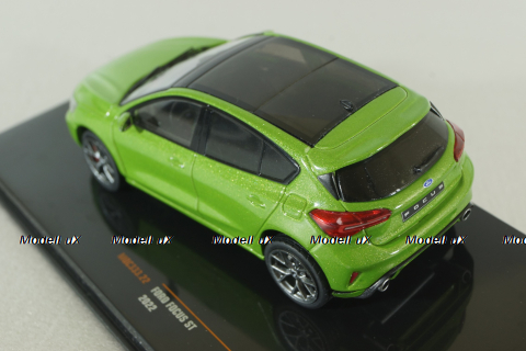 Ford Focus ST 2022, green, MOC333, IXO 1:43