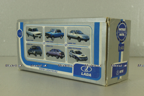 Ваз-2110 Жигули, (Lada 110) милиция, Тантал/Радон 1:43