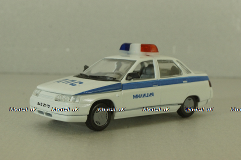 Ваз-2110 Жигули, (Lada 110) милиция, Тантал/Радон 1:43