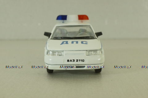 Ваз-2110 Жигули, (Lada 110) милиция, Тантал/Радон 1:43
