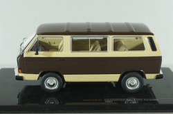 Volkswagen T3 Caravelle 1981, brown, WV T3 CLC573, IXO 1:43 