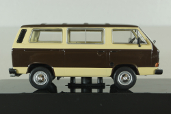 Volkswagen T3 Caravelle 1981, brown, WV T3 CLC573, IXO 1:43 