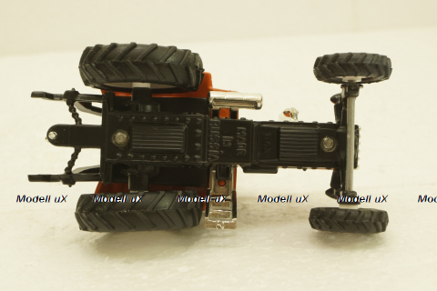 МТЗ-80 Трактор Беларусь, оранжевый №2, Торговый дом МТЗ-ЕлАЗ  1:43 хром!