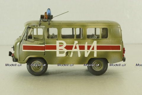 Уаз-452 А41, ВАИ, Тантал/Радон 1:43 ( конверсия)