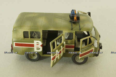 Уаз-452 А41, ВАИ, Тантал/Радон 1:43 ( конверсия)