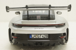 Porsche 911 GT3 RS, GT-Silvermetallic, 2022, 187366, Norev 1:18