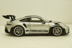 Porsche 911 GT3 RS, GT-Silvermetallic, 2022, 187366, Norev 1:18