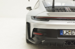 Porsche 911 GT3 RS, GT-Silvermetallic, 2022, 187366, Norev 1:18