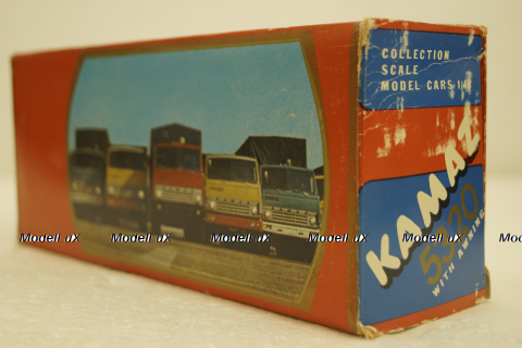 Камаз-5320 с тентом, ранний на резине, Арек 1:43