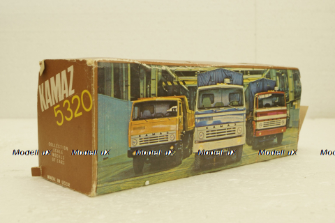 Камаз-5320 бортовой, зеленый, Арек 1:43