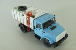 МКМ-2 (4333) мусоровоз МКМ-2, на шасси Зил-4333, син/серый, Автоистория 1:43