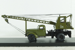 Автокран АК-75 (на шасси ЗИЛ-164) хаки, SSM1130, SSM 1:43