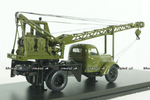 Автокран АК-75 (на шасси ЗИЛ-164) хаки, SSM1130, SSM 1:43
