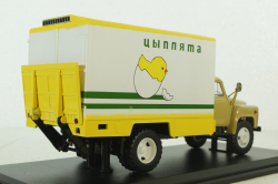 Фургон для перевозки яиц и цыплят ШЗСА-3716, SSM1495, SSM 1:43